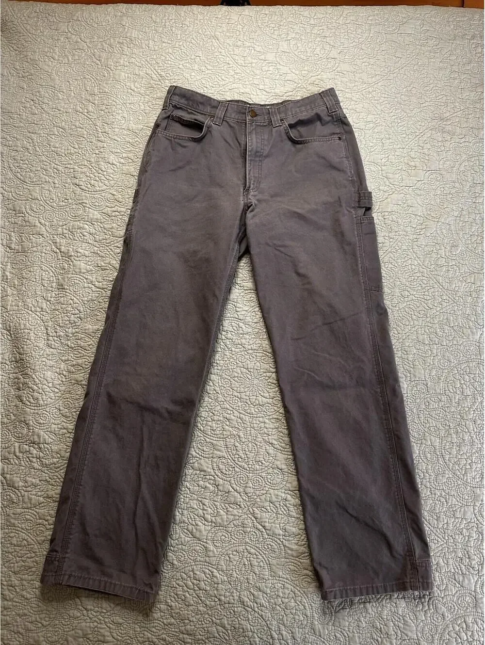 Amazon Essentials Men’s Grey 32X33 Carpenter Pants
